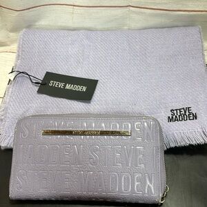 Steve Madden Wristlet and Scarf